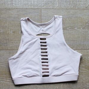 Forever 21 Sports bra, size S, baby pink